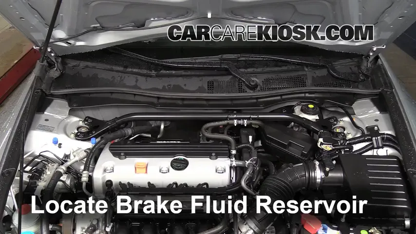 2010 Honda Accord EX-L 2.4L 4 Cyl. Coupe (2 Door) Brake Fluid